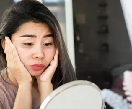 รอยย่นระหว่างคิ้วทำยังไงดี
